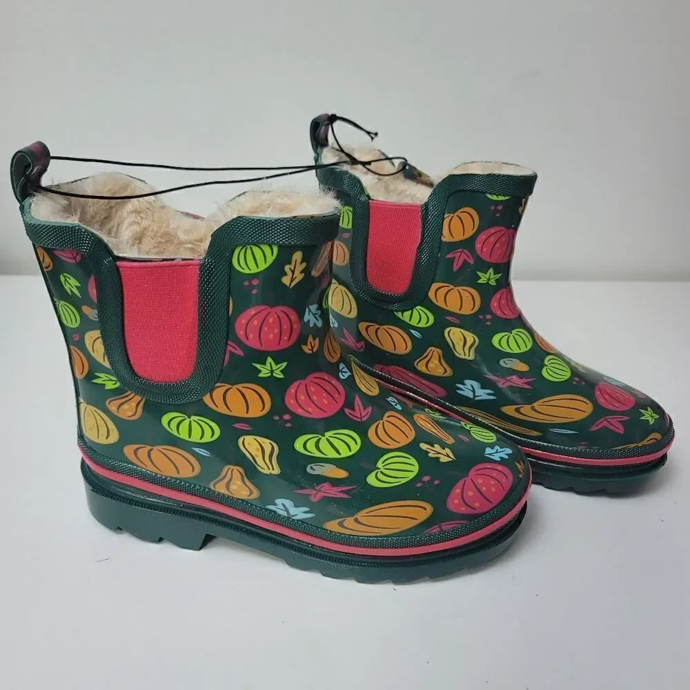 Lily & Dan childrens rain booties, 13/1